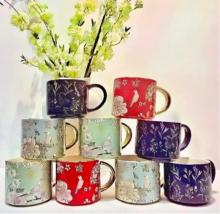 Keramisk krus med elektroplisert gullhåndtak