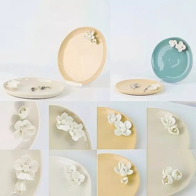 Minimalistisk Insta keramisk smykkefat