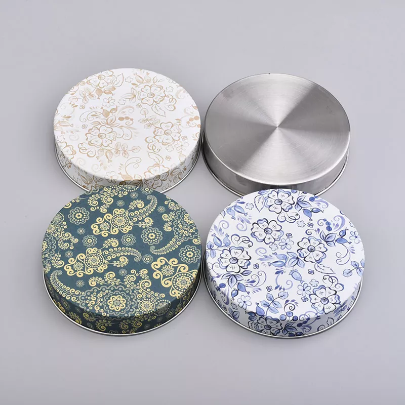 Personlig utskrift av tinnlys jar lokk